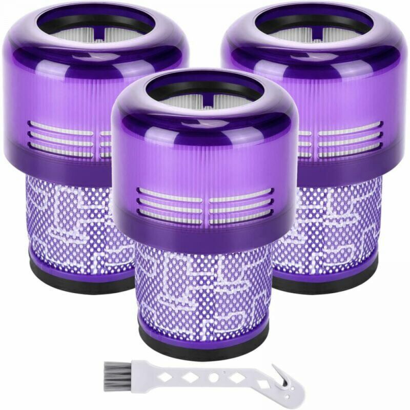 foto del prodotto filtri di ricambio confezione da 3 per aspirapolvere dyson v11 absolute extra pro animal torque drive v15 detect aspirapolvere dyson