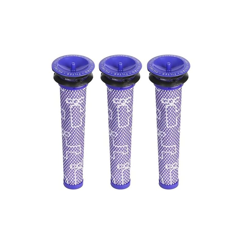 foto del prodotto filtri di ricambio per aspirapolvere dyson v6 v7 v8, kit di filtri di ricambio per aspirapolvere dyson v6 v7 v8, 3 pezzi