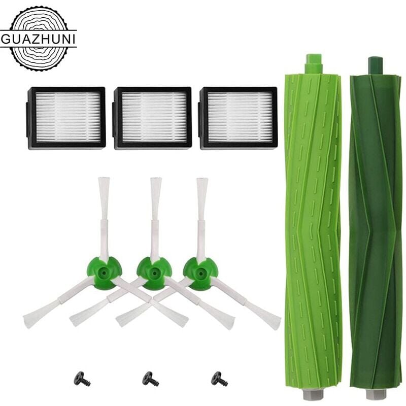 foto del prodotto filtri e spazzole kit di accessori per aspirapolvere compatibili con roomba serie i3 i3 i4 i7 i7 e5 e6 e7 guazhuni confezione di spazzole