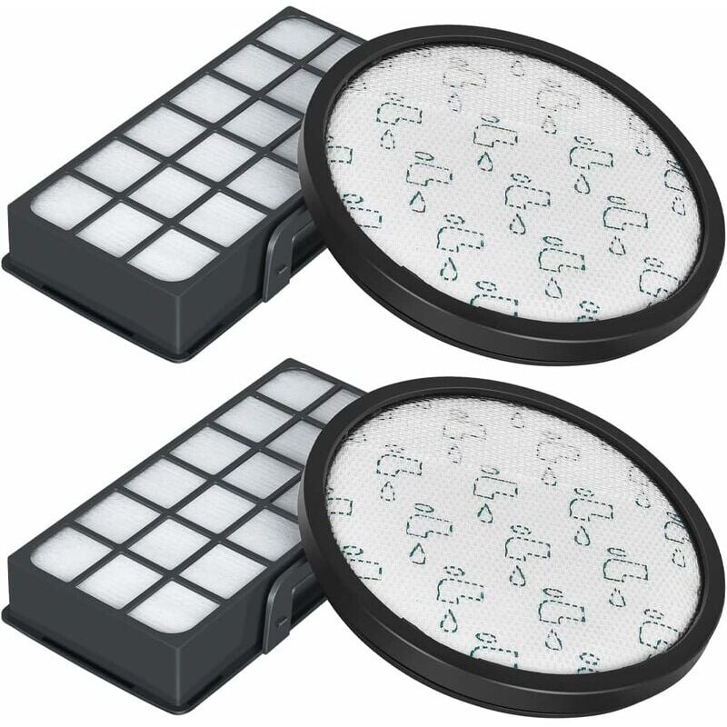 foto del prodotto filtri hepa per aspirapolvere rowenta x trem power cyclonic ro6984ea ro6941ea ro6963ea ro6921ea ro6971ea ro6993ea modello ro69xx , accessori per