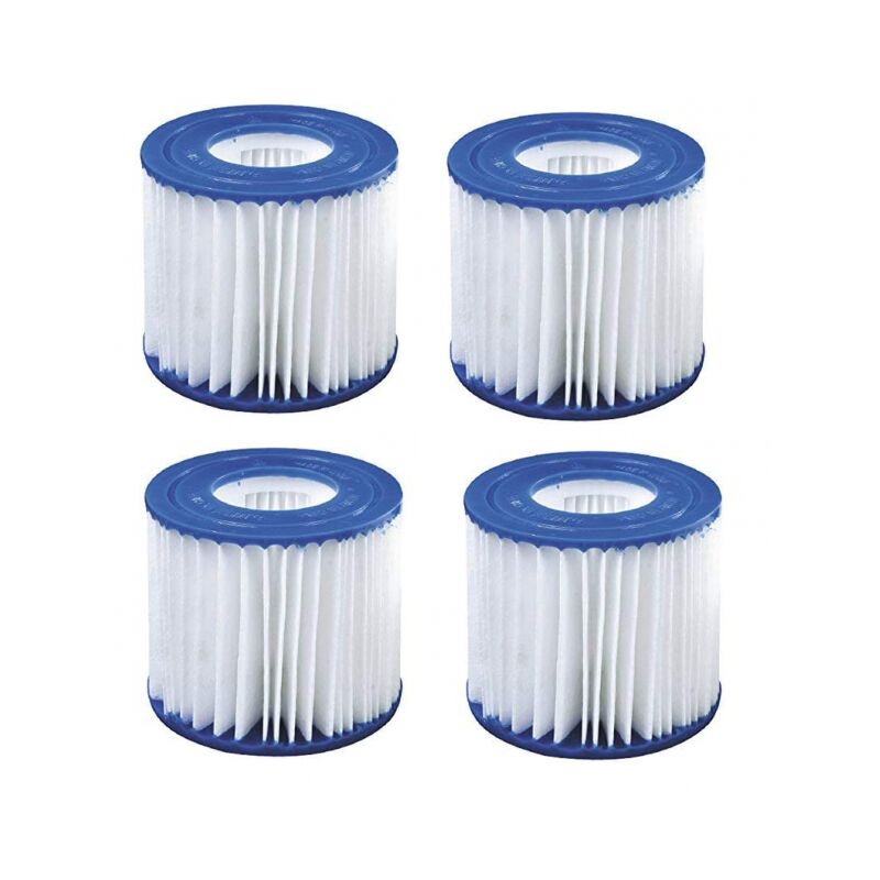 foto del prodotto filtri per piscina 13,5 cm x 10,5 cm set di 4 pezzi pompa tipo 2 fino a 3028 litri all ora