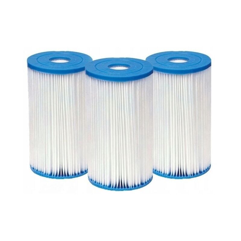 foto del prodotto filtri piscina intex 3 pezzi pompa intex tipo a filtri di ricambio