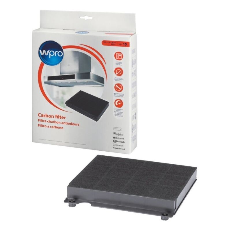 foto del prodotto filtro a carbone 15 230 x 210 x 30 mm cappa aspirante electrolux 899768015250495911