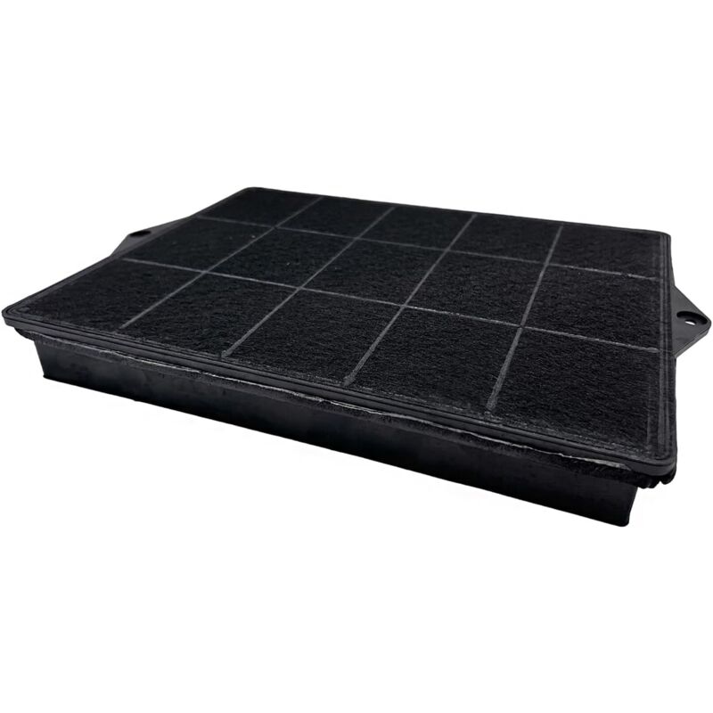 foto del prodotto filtro a carbone rettangolare per cappa aspirante elica whirlpool rex bosch ariston, type 160 dimensioni 290x230x39 mm 