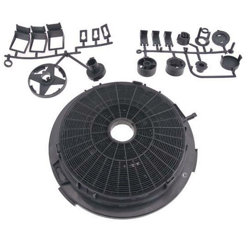 foto del prodotto filtro a carbone rotondo tipo 210 al pezzo cappa aspirante rosieres 523068015250041705