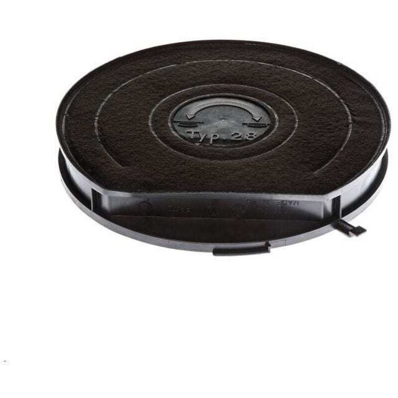 foto del prodotto filtro a carbone rotondo tipo 28 28 1 al pezzo cappa aspirante whirlpool 510903662056100454