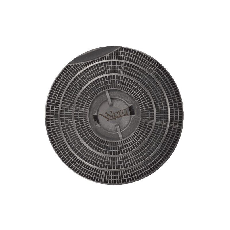 foto del prodotto filtro a carbone rotondo tipo 34 255 mm 290 g al pezzo cappa aspirante whirlpool 46573