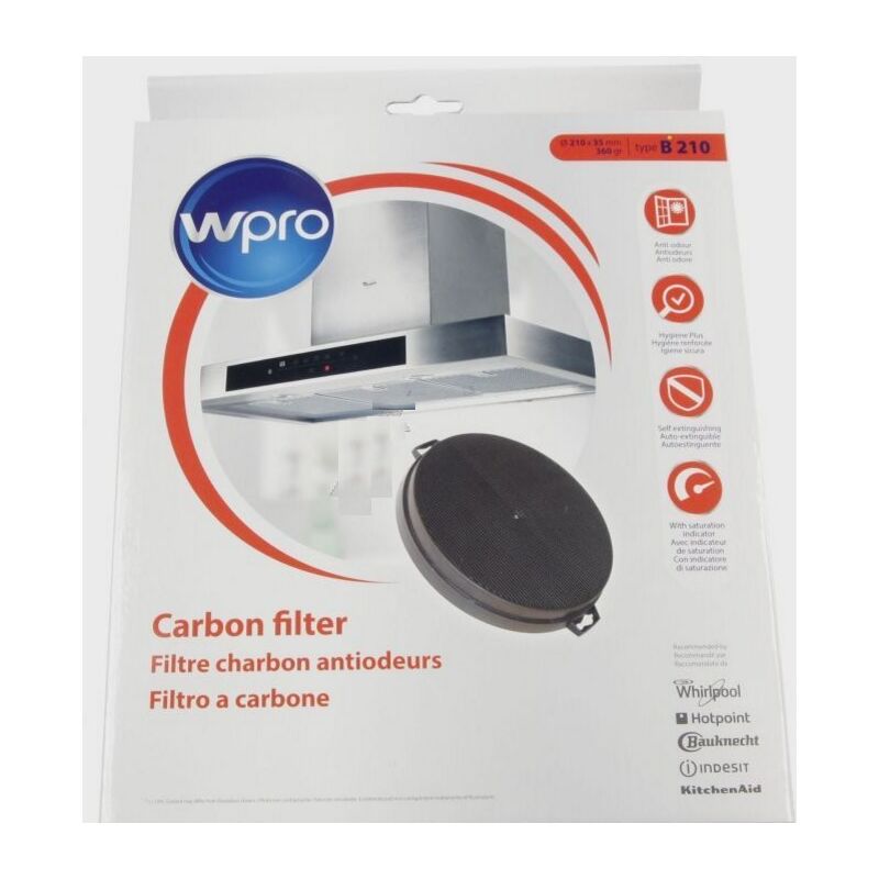 foto del prodotto filtro a carbone tipo 539 cappa aspirante candy 370563662734897232