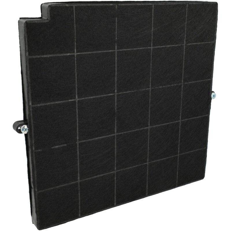 foto del prodotto filtro a carboni attivi compatibile con arthur martin f100b 60 tsev4 ix, f100b 90 tse, f100b 90 tsev4 cappe aspiranti - 26,5 x 25,8 x 1,8 cm - vhbw