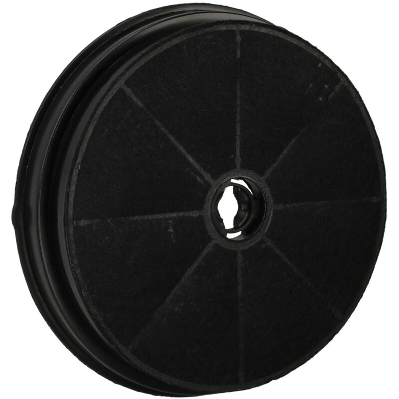 foto del prodotto filtro a carboni attivi compatibile con indesit f075279 h160tix , f071958 h161.3pbk , f071957 h161.3pix cappe aspiranti 19 cm vhbw