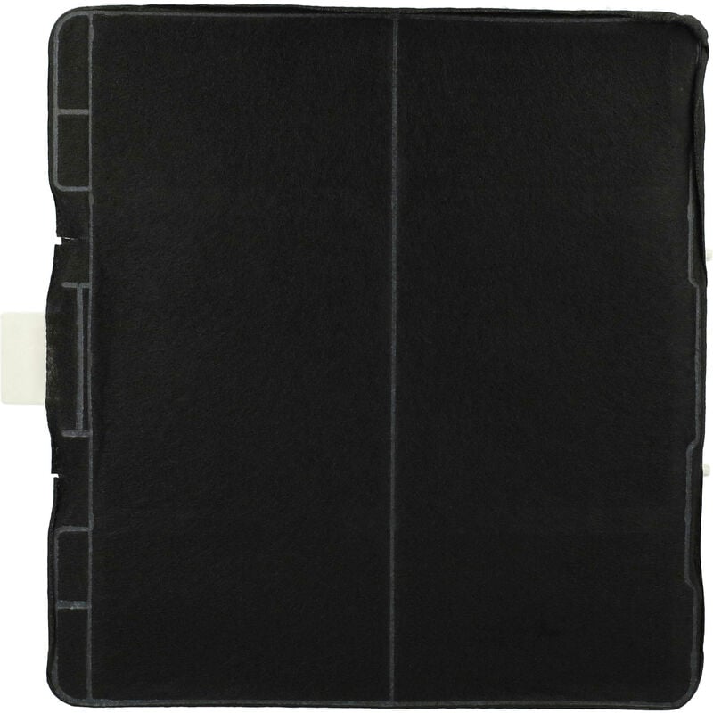 foto del prodotto filtro a carboni attivi compatibile con neff d76m55n0ru 03, d76m55n0gb 03, d76m55n0ru 01, d76m55n0ru 02 cappe aspiranti - 23,3 x 21,5 x 2,2 cm - vhbw