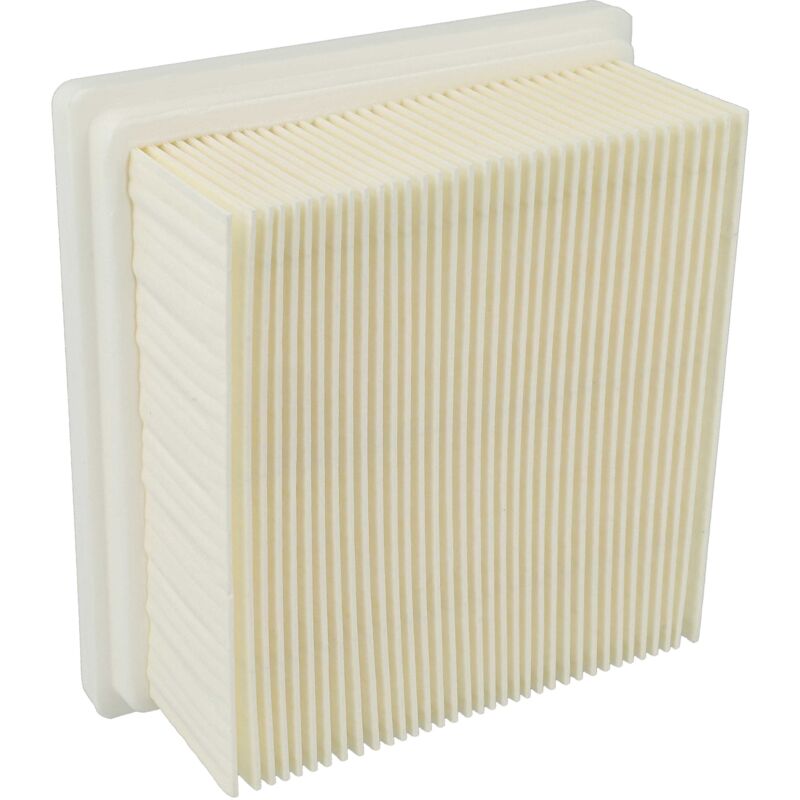 immagine 0 del prodotto filtro a pieghe piatte compatibile con flex vc 6 l mc 18.0, mc aspirapolvere elemento filtrante vhbw