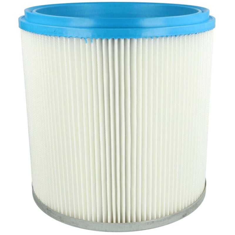foto del prodotto filtro a pieghe piatte compatibile con renfert cyclone aspiratore umido secco - cartuccia filtrante - vhbw