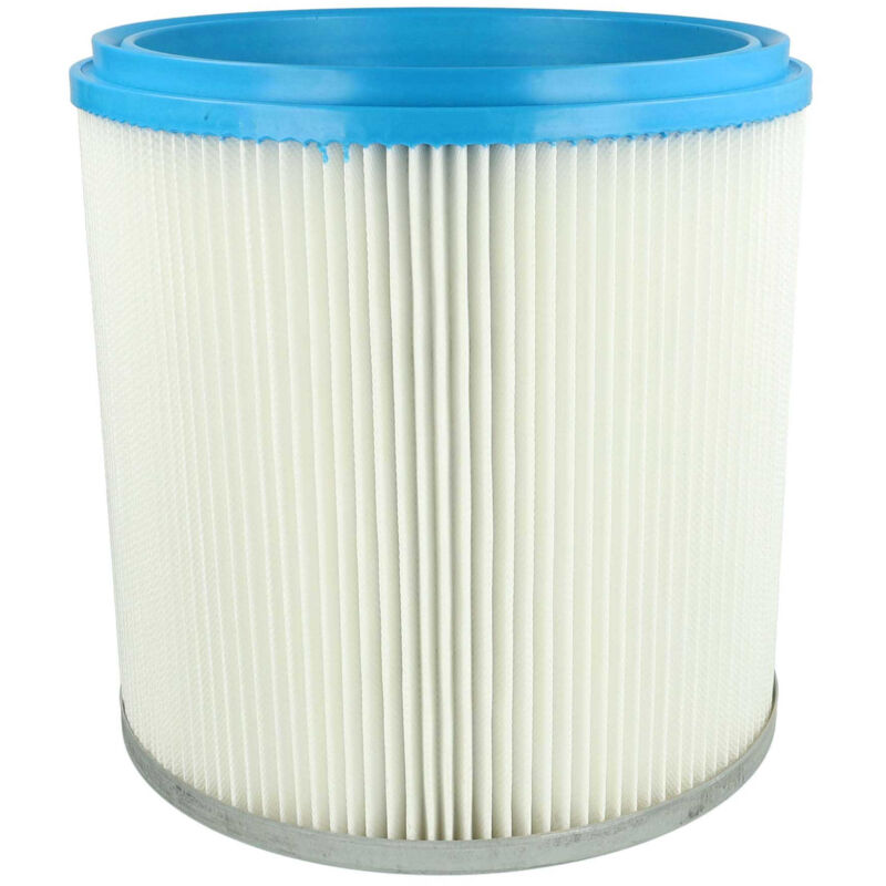 foto del prodotto filtro a pieghe piatte compatibile con starmix hg 6, hg 61 dw, hg 7, hg 8, srp2hg8 aspiratore umido secco - cartuccia filtrante - vhbw