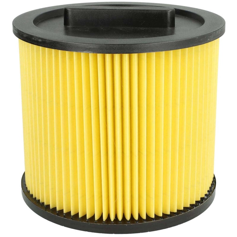 foto del prodotto filtro a pieghe piatte compatibile con thomas powerpack 1620 c, 1630 aspirapolvere cartuccia filtrante, carta plastica vhbw