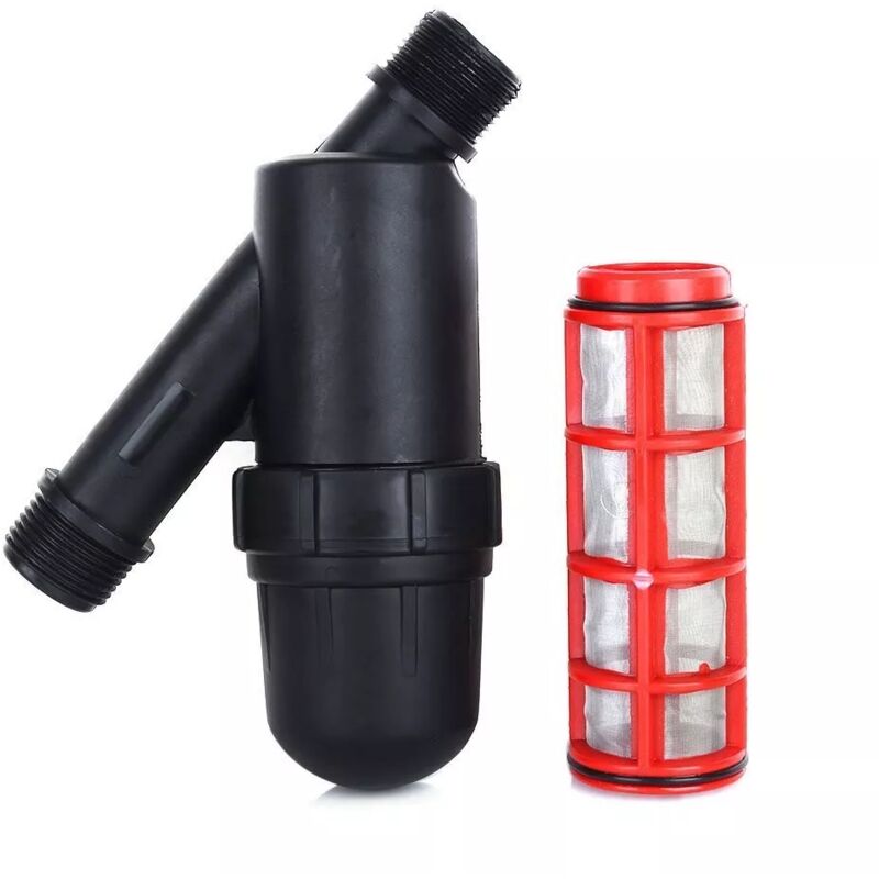 foto del prodotto filtro a rete da 1 per tubo da 32 mm utilizzato negli impianti di irrigazione e irrigazione a goccia offerta esclusiva