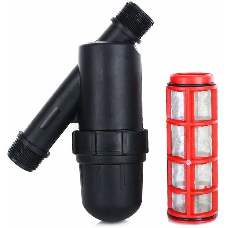 foto del prodotto filtro a rete ymyny da 3 4 pollici, filtro a rete in acciaio inossidabile per irrigazione da giardino, filtro per acqua condizionata per
