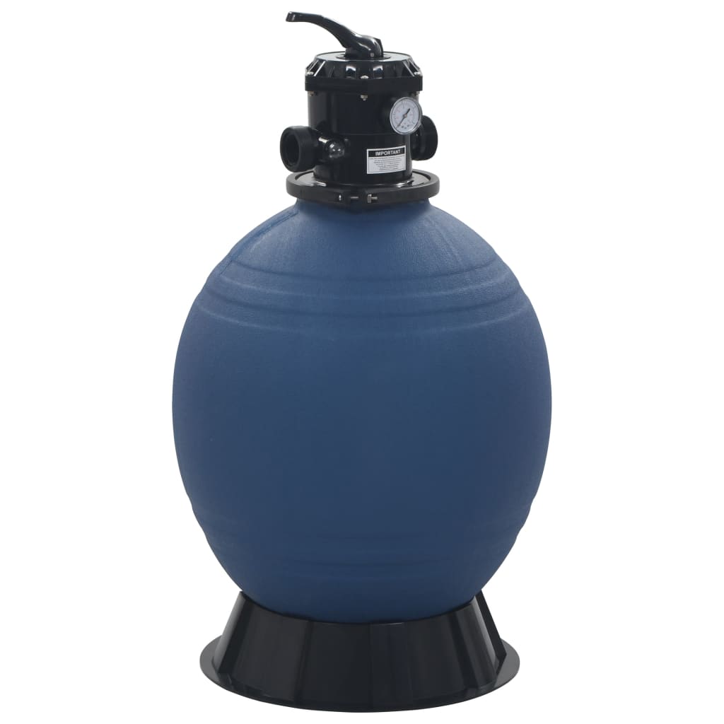 foto del prodotto filtro a sabbia per piscine valvola a 6 posizioni blu 560 mm cod mxl 58019