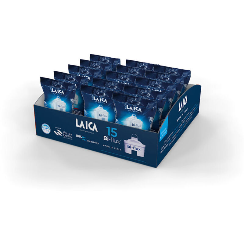 foto del prodotto filtro acqua bi flux per brocche white laica