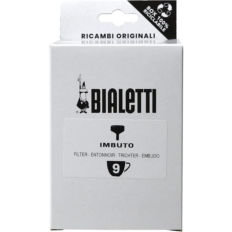 foto del prodotto filtro ad imbuto 9 tz bialetti moka ricambi 8001316
