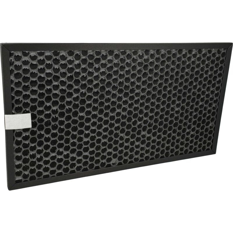 foto del prodotto filtro ai carboni attivi compatibile con sharp kc-d40euw, kc-d50euw, kc-g40euw, kc-g40euh, kc-d40eub purificatore d'aria - filtro dell'aria nero