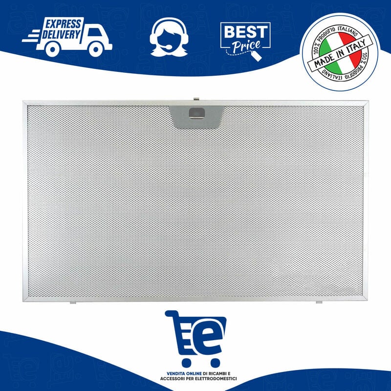 foto del prodotto filtro alluminio antigrasso per cappa faber franke 506x300x8mm high performance