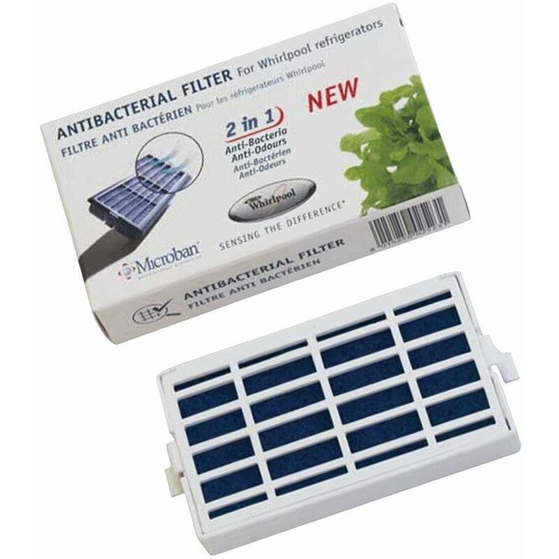 foto del prodotto filtro anti batterico originale microban frigorifero, congelatore whirlpool 4364168