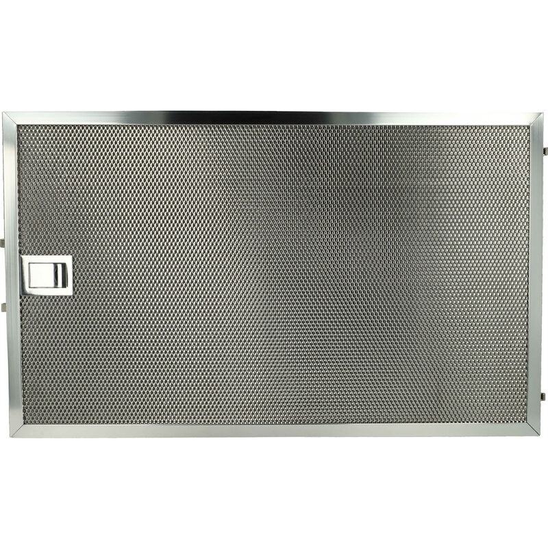 foto del prodotto filtro anti grasso compatibile con miele da 6526 d ext puristic canto 2014 2016 cappa da cucina 43,3 x 26,4 x 0,9 cm, acciaio inox vhbw
