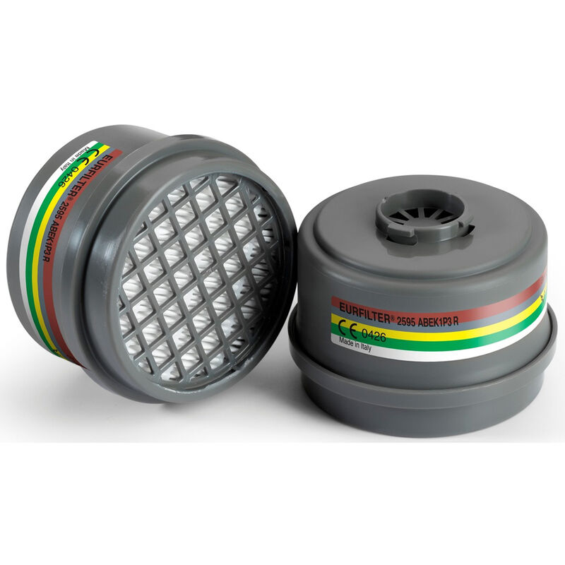 foto del prodotto filtro antipolvere active air f50 abek1 p3r filtri a baionetta mascherine 2pz