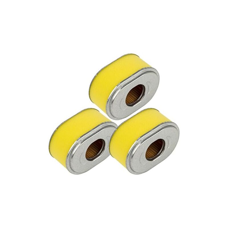 foto del prodotto filtro aria adatto per motore honda gx110 gx120 sostituisci n. 17210 ze0 822, 17210 ze0 ze0 820, 17210 505 confezione da 3 
