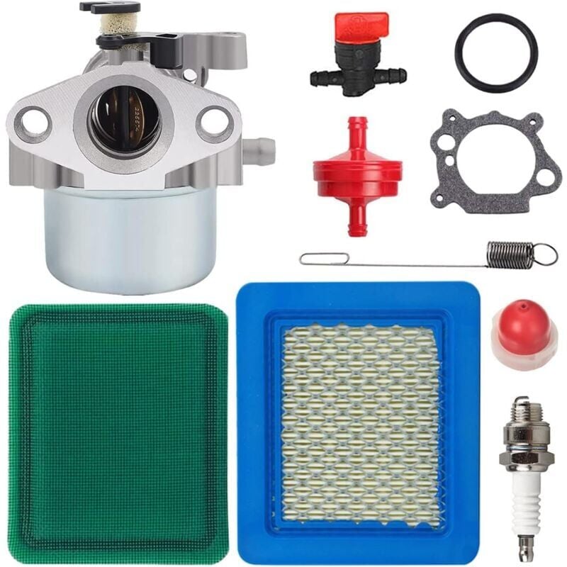 foto del prodotto filtro aria carburatore per motori briggs stratton 799866, 790845, 799871, 796707, 794304, 12h800, 128m02, 675, 675ex e 725ex, per rasaerba toro