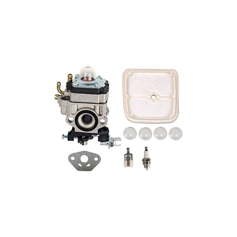 foto del prodotto filtro aria carburatore wyk 186 candela filtro carburante con guarnizione pompe di adescamento per echo pas 260 pas 261 pe 260 pe 261 ppt 260 e