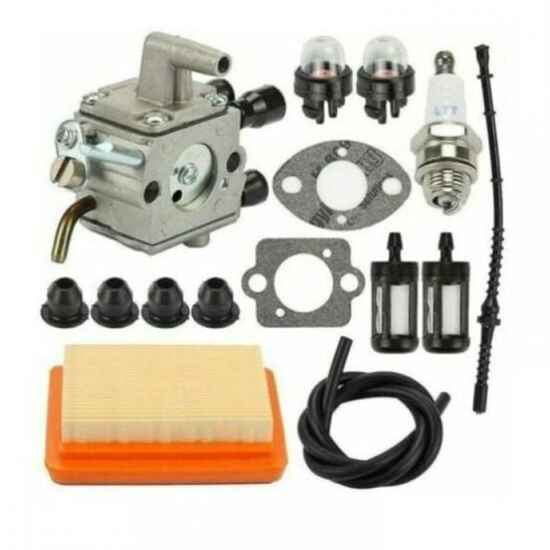 foto del prodotto filtro aria carburatore ymyny fs120 fs200 fs250 fs300 fs350 fr350 fr45