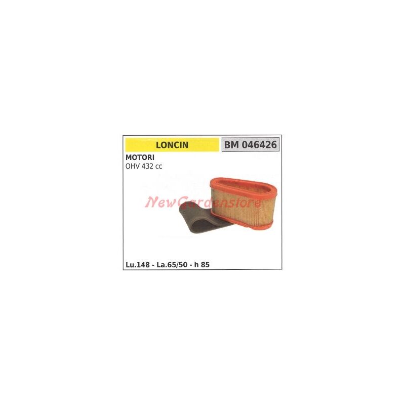 foto del prodotto filtro aria e prefiltro loncin motore tagliaerba tosaerba rasaerba 046426