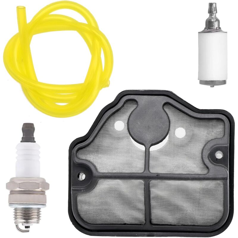 foto del prodotto filtro aria filtro carburante per motosega husqvarna 36 41 136 137 141 142 142e