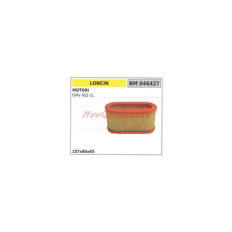 foto del prodotto filtro aria loncin motore trattorino rasaerba ohv 452 cc 046427