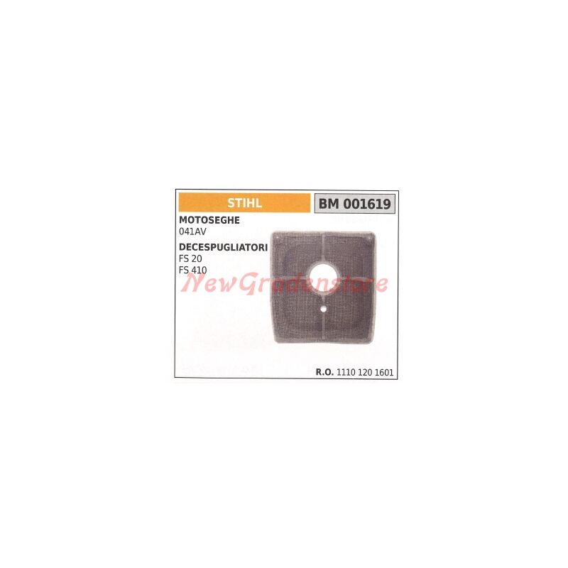 foto del prodotto filtro aria stihl per motosega 041av per decespugliatore fs 20 410 001619
