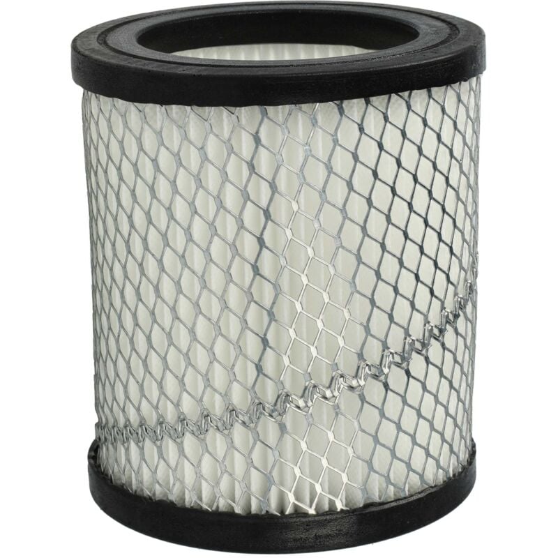 foto del prodotto filtro compatibile con sellnet 20l sn2018, 15l sn119 aspiracenere - filtro hepa argento bianco - vhbw