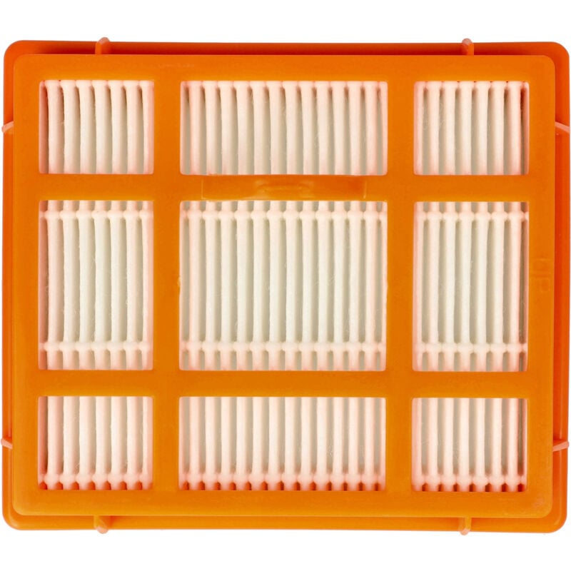 foto del prodotto filtro compatibile con volta ut3515, ut3510 aspirapolvere - filtro hepa arancione bianco - vhbw