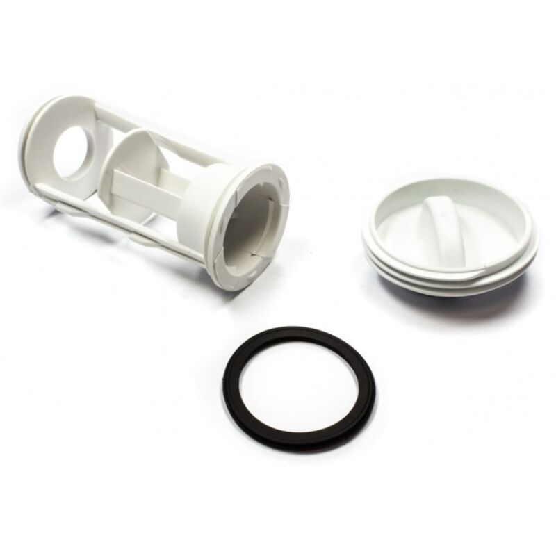 foto del prodotto filtro completo pompa scarico lavatrice electrolux aeg rex