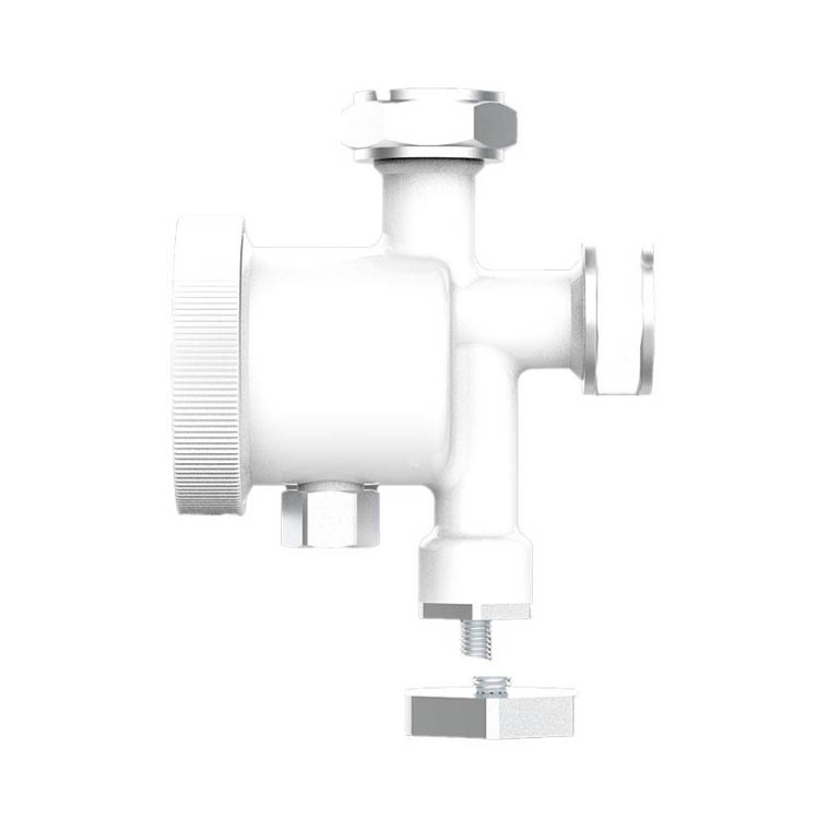 foto del prodotto filtro defangatore magnetico 3 4 quot ff in polimero bianco caldaia