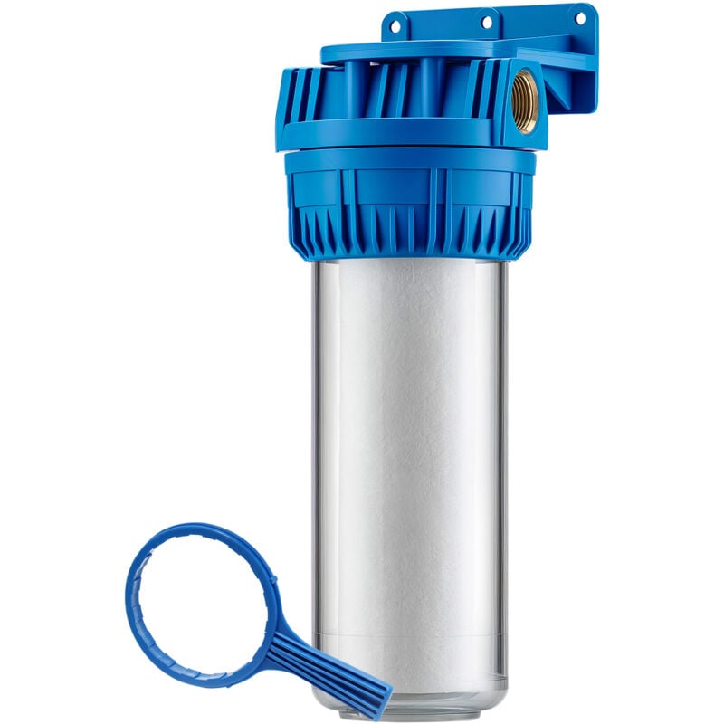 foto del prodotto filtro dell acqua a 1 stadio nw br10a, 26,16 mm 3 4 con cartuccia per sedimenti e chiave naturewater