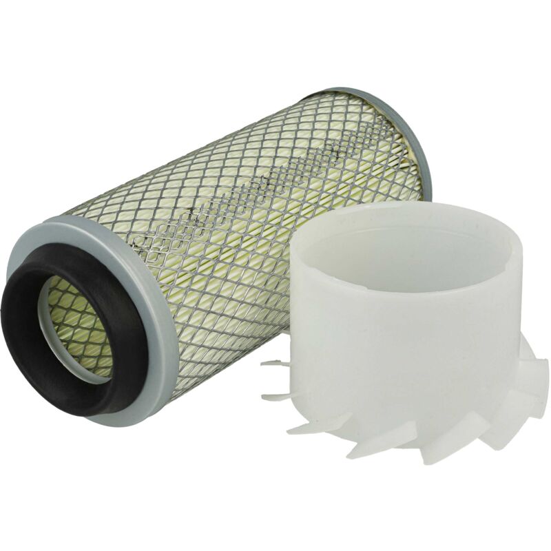 foto del prodotto filtro dell aria compatibile con kubota kc 121 zb600, kc 80 d zb 400 b, kh 05 z 600, kc 80 d zv400b escavatore filtro del motore esterno vhbw