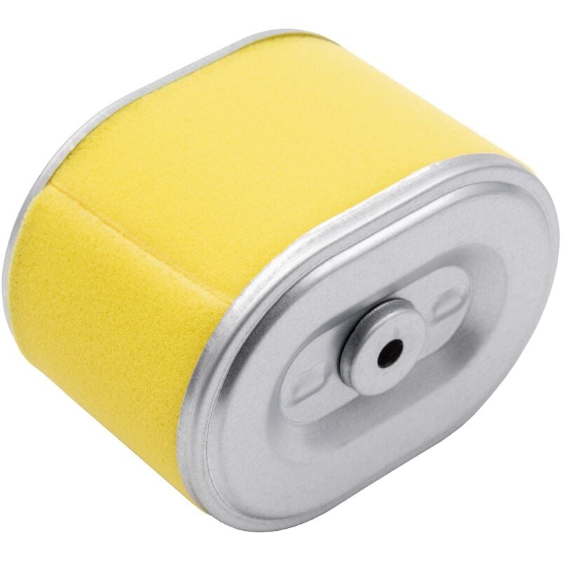 foto del prodotto filtro dell'aria con pre-filtro di ricambio compatibile con honda fr600, fr650, fr750, gx100 tosaerba - 10 x 7,4 x 6,9 cm, argento giallo - vhbw
