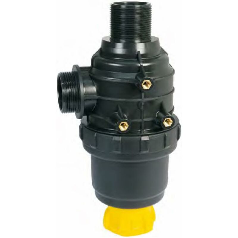 foto del prodotto filtro di aspirazione con valvola g 1 1 2 50 mesh filetto 38mm