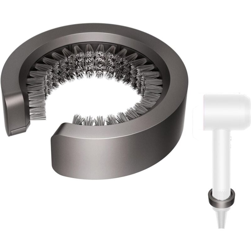 foto del prodotto filtro di pulizia della spazzola, accessorio per asciugacapelli dyson supersonic hd01 hd08 hd02 hd03 hd04, codice articolo 969497 01 sollbry