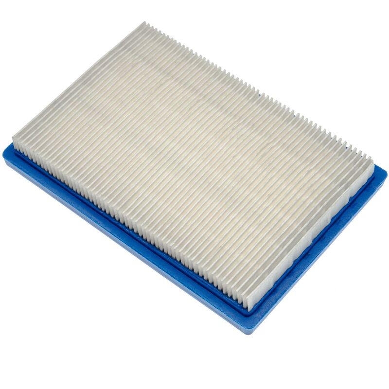 foto del prodotto filtro di ricambio 1x filtro dell aria sostituisce briggs stratton 26508, 31727 per tagliaerba 16 x 11,3 x 2,1 cm, bianco blu vhbw