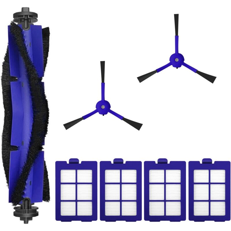 foto del prodotto filtro di ricambio compatibile con eufy robovac x8, filtro lavabile e riutilizzabile per accessori per aspirapolvere robot eufy x8 1 spazzola a