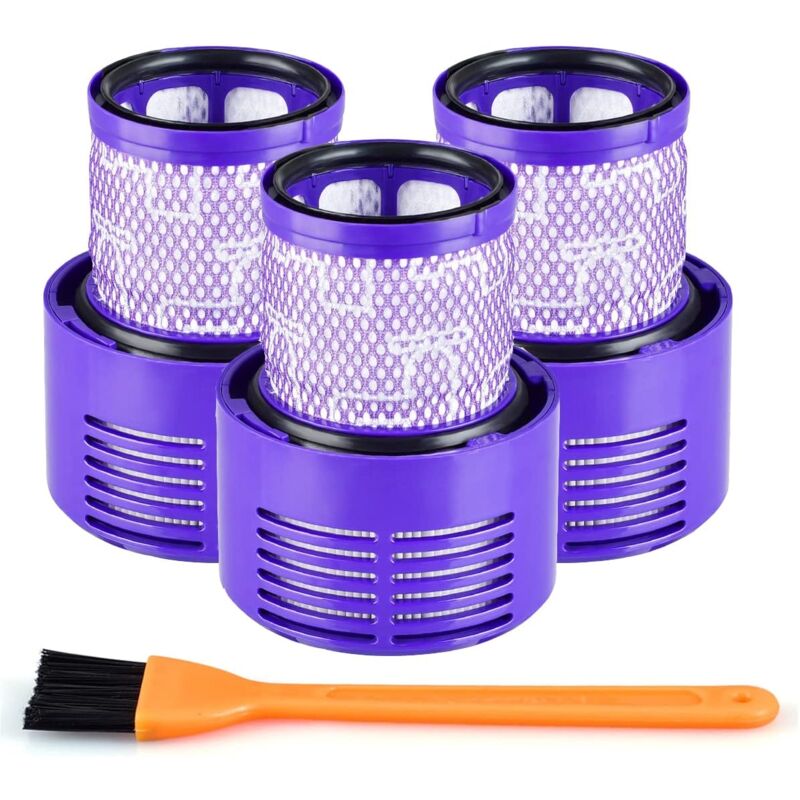 foto del prodotto filtro di ricambio per aspirapolvere dyson v10 cyclone series, v10 animal, v10 absolute, v10 total clean, sv12, compatibile con dyson n. 969082-01,