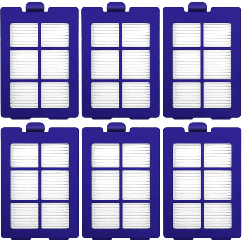 foto del prodotto filtro di ricambio per aspirapolvere robot eufy robovac x8, kit filtro aspirapolvere ibrido eufy x8 6 pezzi 